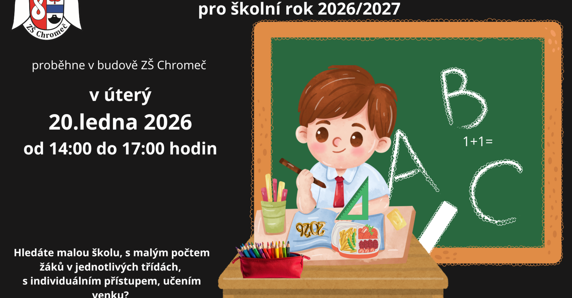 Zápis do první třídy